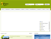 Tablet Screenshot of mitrovicaguide.com